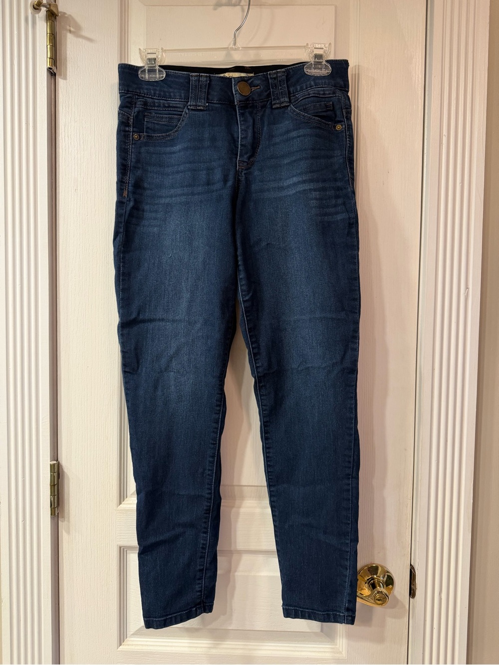 Democracy Dark Indigo Skinny Jeans for Women